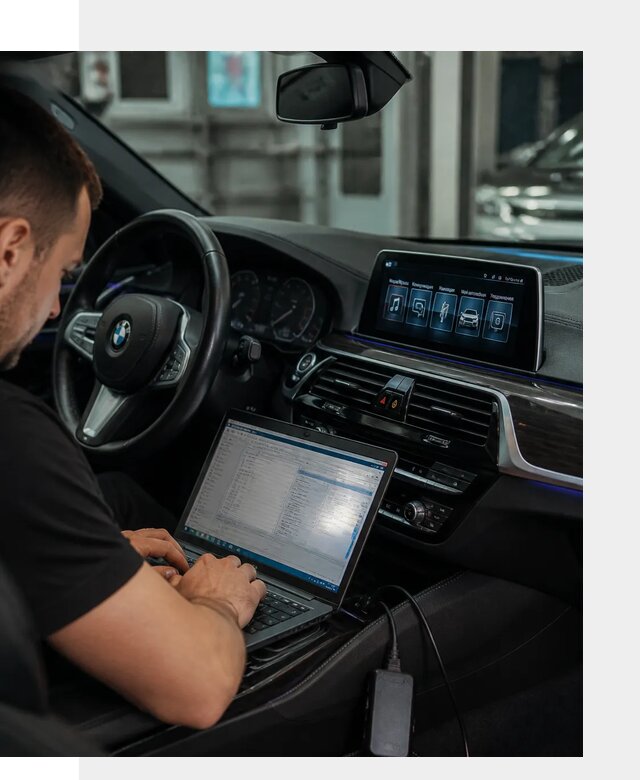 Русификация мультимедиа BMW для авто под ключ в Кореновске