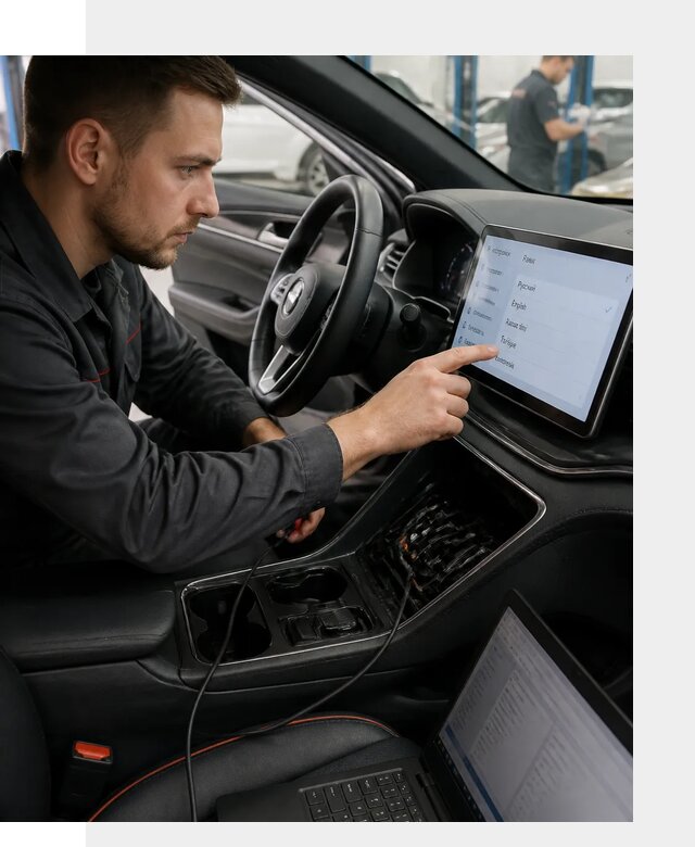 Профессиональная русификация BYD SONG Plus в Кореновске