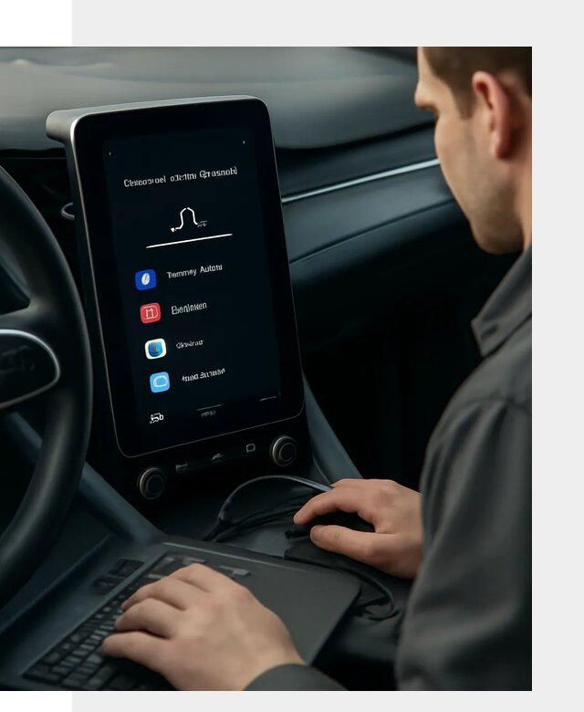 Установка приложений Lynk Co на автомобиль в Кореновске