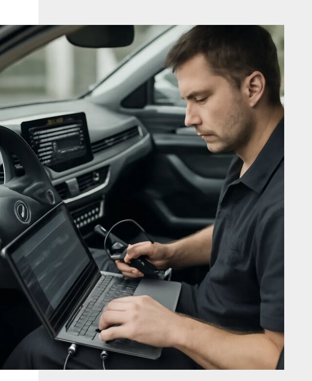 Настройка телематики автомобиля под ключ для авто в Кореновске