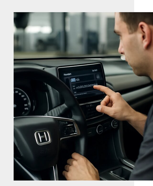 Русификация панели приборов Honda в Кореновске по цене 5182 ФастМобиль-Кнв
